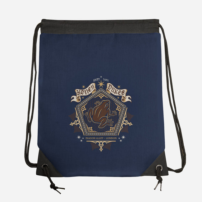Wizarding Frog-none drawstring bag-Nemons