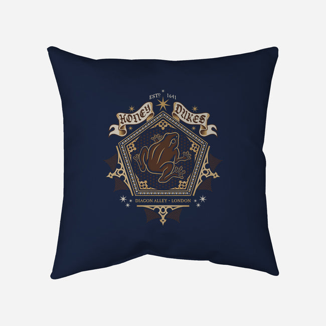 Wizarding Frog-none removable cover w insert throw pillow-Nemons