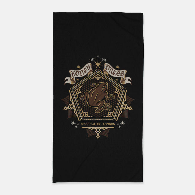 Wizarding Frog-none beach towel-Nemons