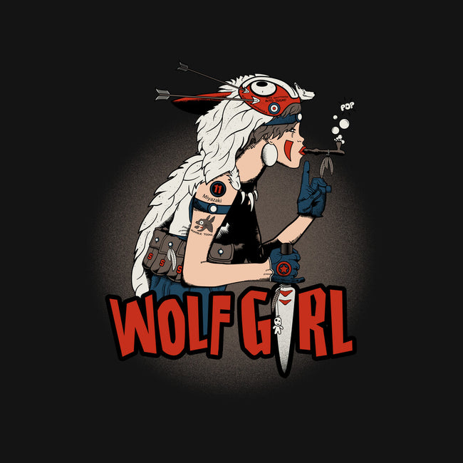 Wolf Girl-unisex kitchen apron-beware1984