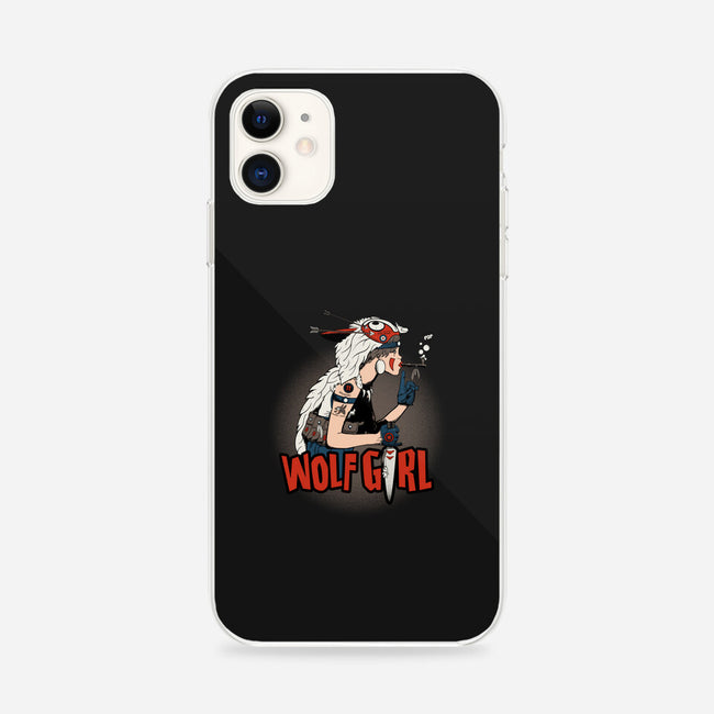 Wolf Girl-iphone snap phone case-beware1984