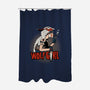 Wolf Girl-none polyester shower curtain-beware1984