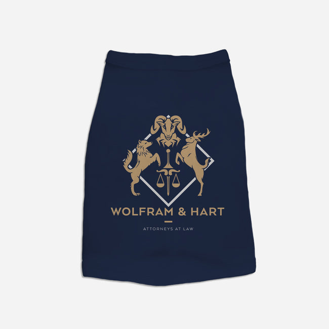 Wolfram & Hart-dog basic pet tank-xMitch