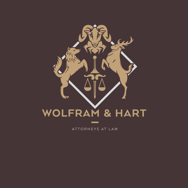 Wolfram & Hart-mens heavyweight tee-xMitch
