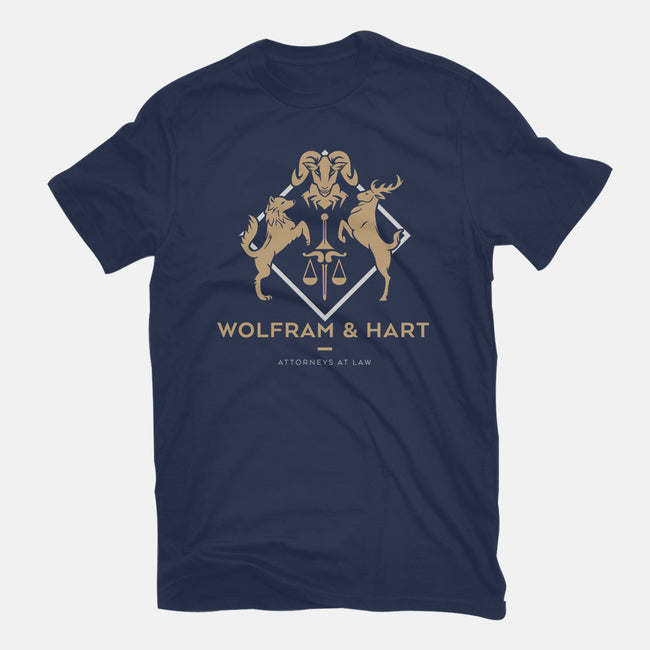 Wolfram & Hart-mens heavyweight tee-xMitch