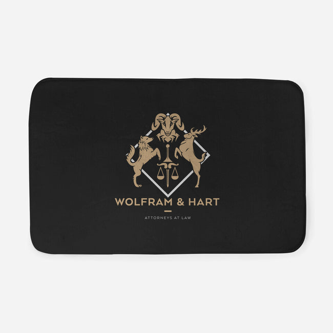 Wolfram & Hart-none memory foam bath mat-xMitch