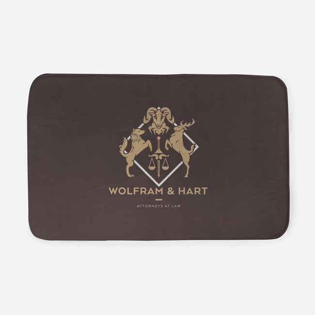 Wolfram & Hart-none memory foam bath mat-xMitch