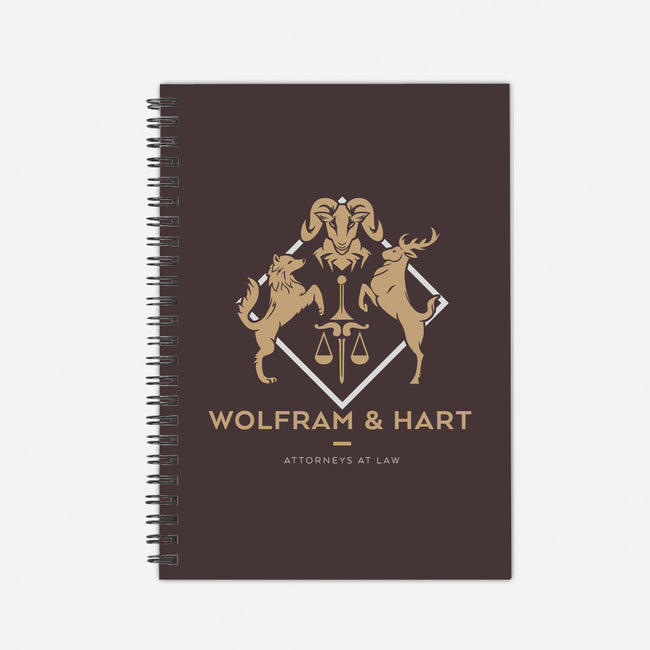 Wolfram & Hart-none dot grid notebook-xMitch