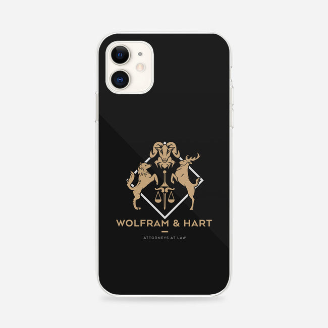 Wolfram & Hart-iphone snap phone case-xMitch
