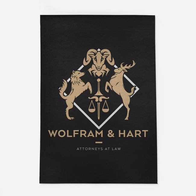 Wolfram & Hart-none indoor rug-xMitch