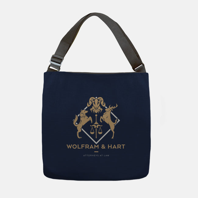 Wolfram & Hart-none adjustable tote-xMitch