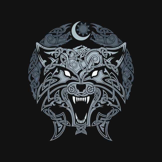 Wolves of Ragnarok-none beach towel-RAIDHO