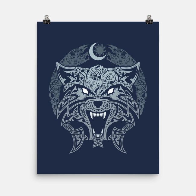 Wolves of Ragnarok-none matte poster-RAIDHO