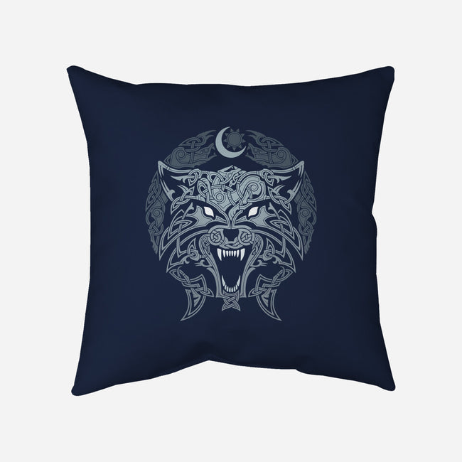 Wolves of Ragnarok-none removable cover w insert throw pillow-RAIDHO