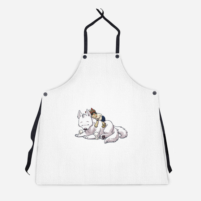 Woman's Best Friends-unisex kitchen apron-DoOomcat