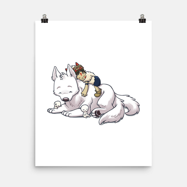 Woman's Best Friends-none matte poster-DoOomcat