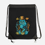 Wonderland Impressions-none drawstring bag-Letter_Q