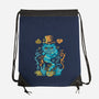 Wonderland Impressions-none drawstring bag-Letter_Q