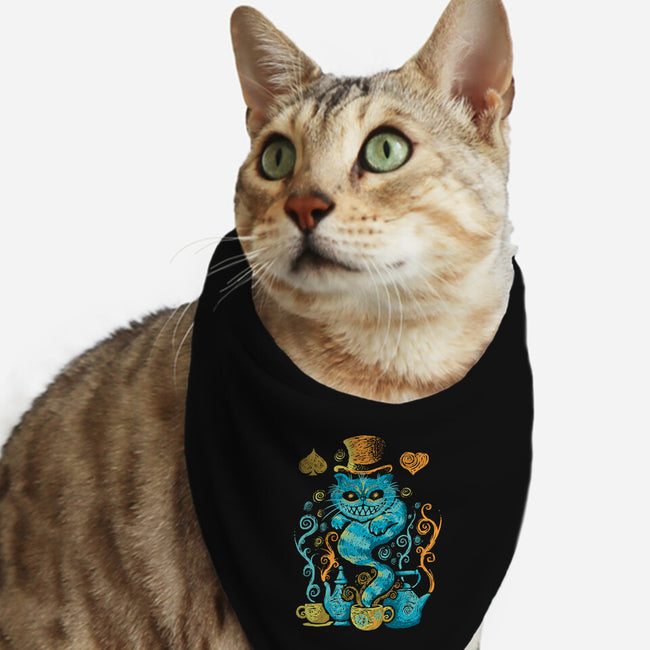 Wonderland Impressions-cat bandana pet collar-Letter_Q