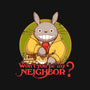 Won't You be My Neighbor-none drawstring bag-KindaCreative