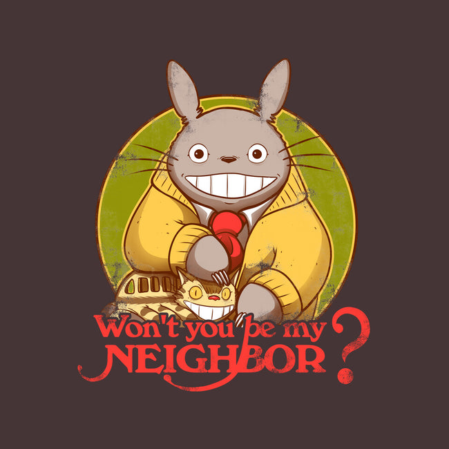 Won't You be My Neighbor-none removable cover w insert throw pillow-KindaCreative