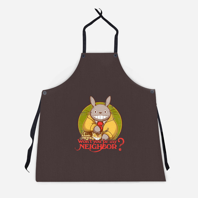 Won't You be My Neighbor-unisex kitchen apron-KindaCreative