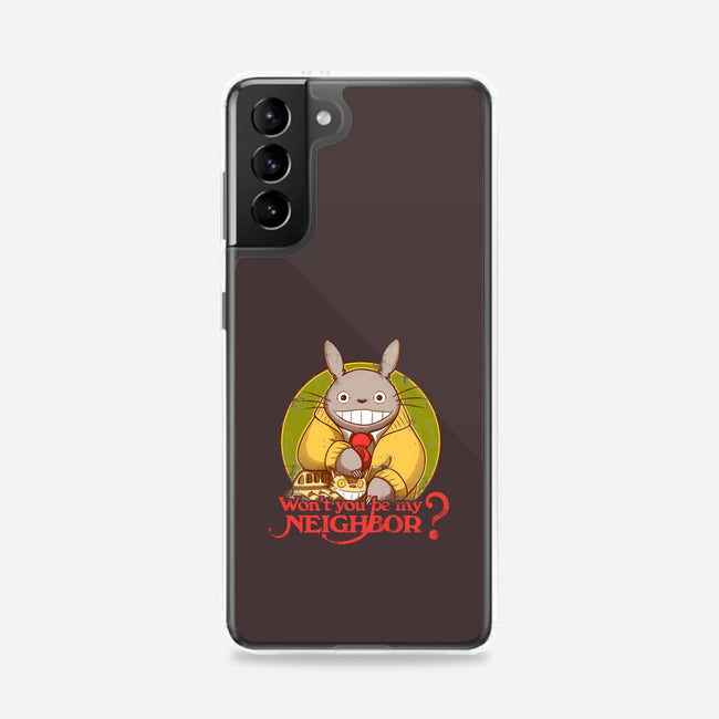 Won't You be My Neighbor-samsung snap phone case-KindaCreative