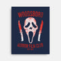 Woodsboro Horror Film Club-none stretched canvas-alecxpstees