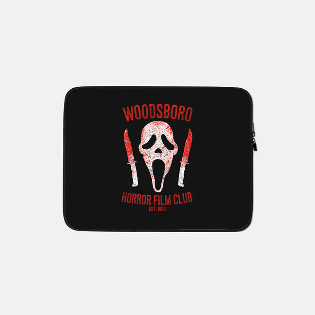 Woodsboro Horror Film Club-none zippered laptop sleeve-alecxpstees