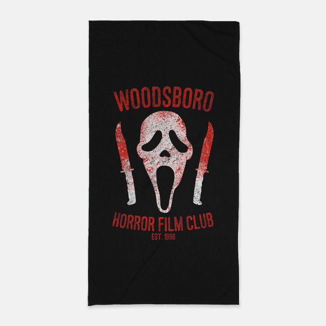 Woodsboro Horror Film Club-none beach towel-alecxpstees