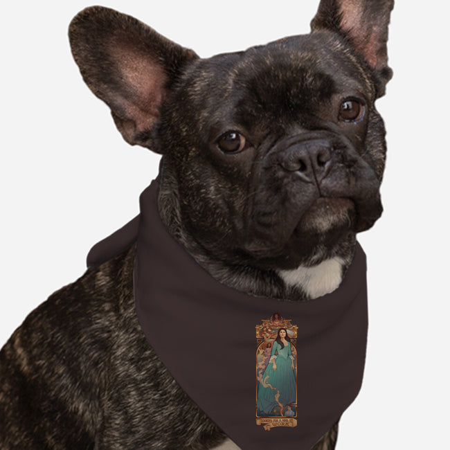 Work-dog bandana pet collar-MeganLara