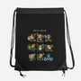 World of Sciencecraft-none drawstring bag-Letter_Q