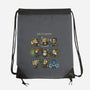 World of Sciencecraft-none drawstring bag-Letter_Q