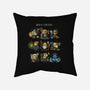 World of Sciencecraft-none removable cover w insert throw pillow-Letter_Q