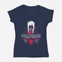 World Tour 1986-womens v-neck tee-KatHaynes