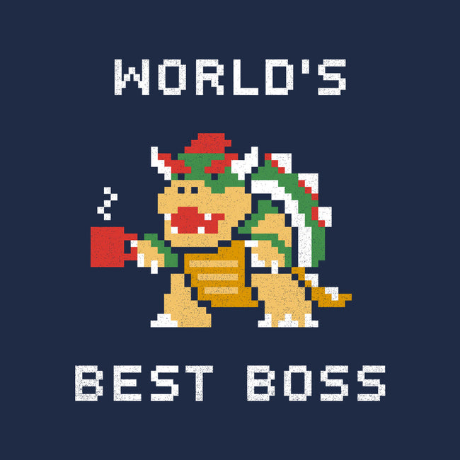 World's Best Boss-none stretched canvas-csweiler