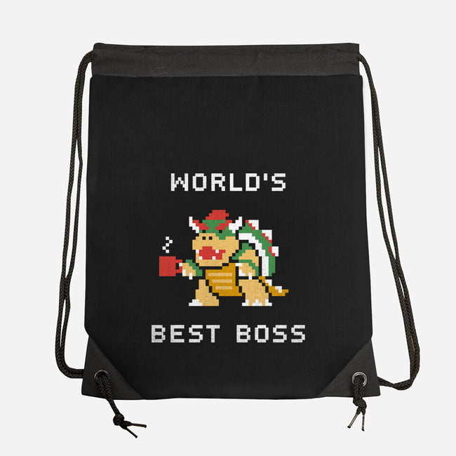 World's Best Boss-none drawstring bag-csweiler