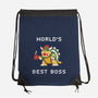 World's Best Boss-none drawstring bag-csweiler