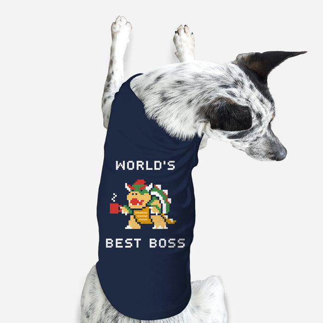 World's Best Boss-dog basic pet tank-csweiler