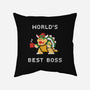World's Best Boss-none removable cover w insert throw pillow-csweiler