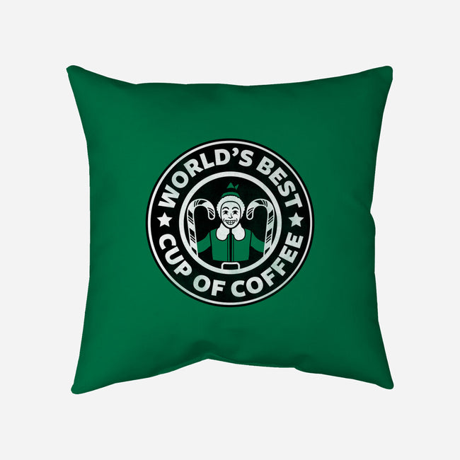 World's Best Cup of Coffee-none removable cover w insert throw pillow-Beware_1984