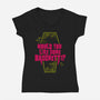 Would You Like Some Basghetti?-womens v-neck tee-Nemons