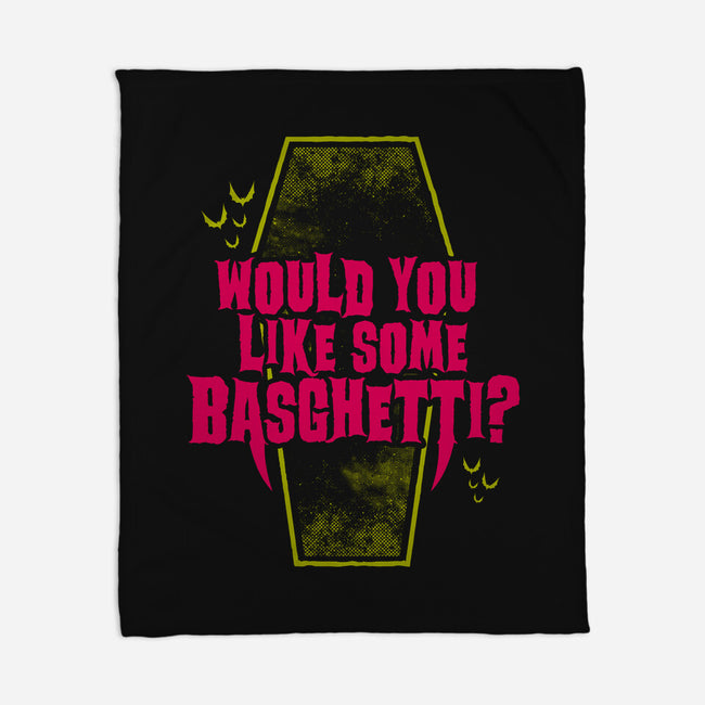 Would You Like Some Basghetti?-none fleece blanket-Nemons