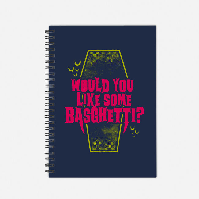 Would You Like Some Basghetti?-none dot grid notebook-Nemons