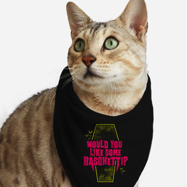 Would You Like Some Basghetti?-cat bandana pet collar-Nemons