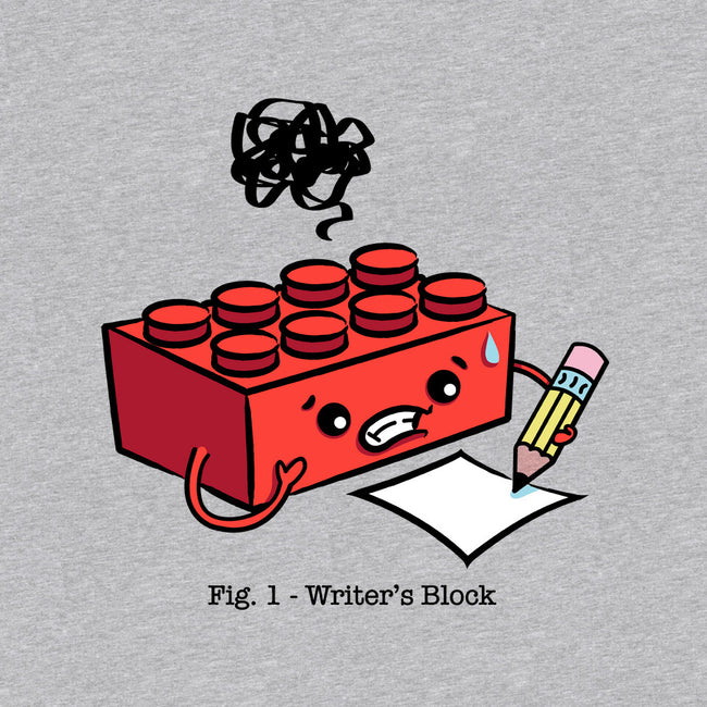 Writer's Block-womens v-neck tee-MJ