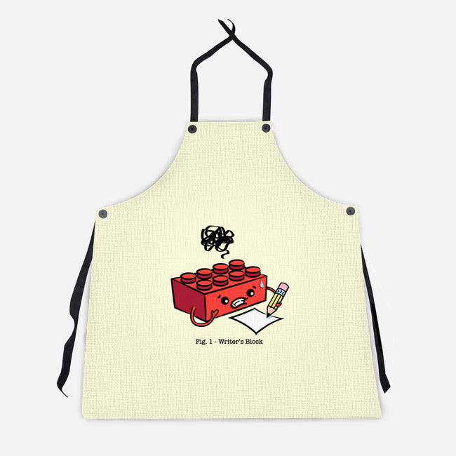 Writer's Block-unisex kitchen apron-MJ
