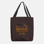 Val & Earl's Work for Hire-none basic tote-beware1984