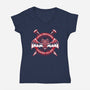 Vampire Killers-womens v-neck tee-Nemons