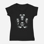 Vampire Rhapsody-womens v-neck tee-Guillercraist